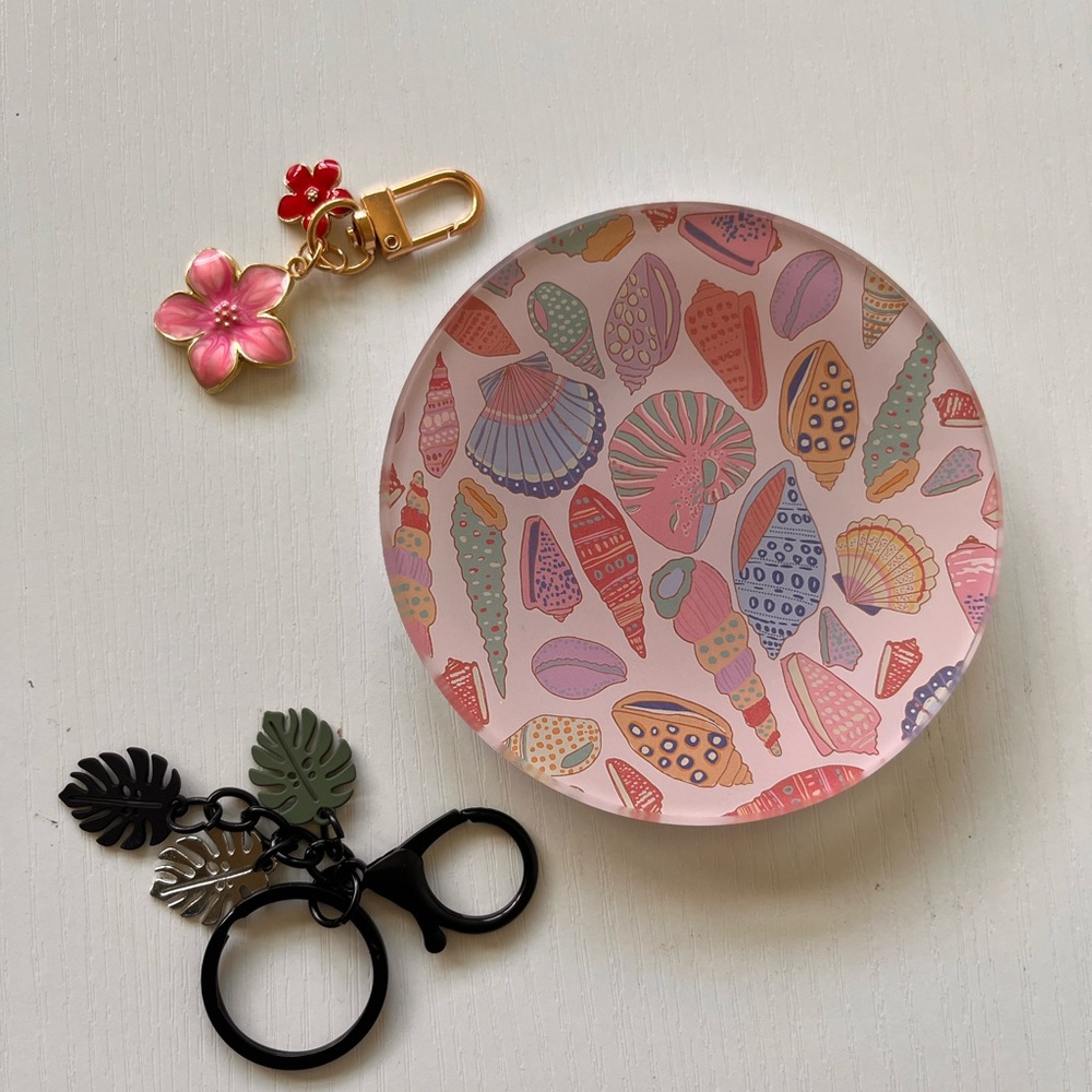 Colorful Seashell Trinket Dish